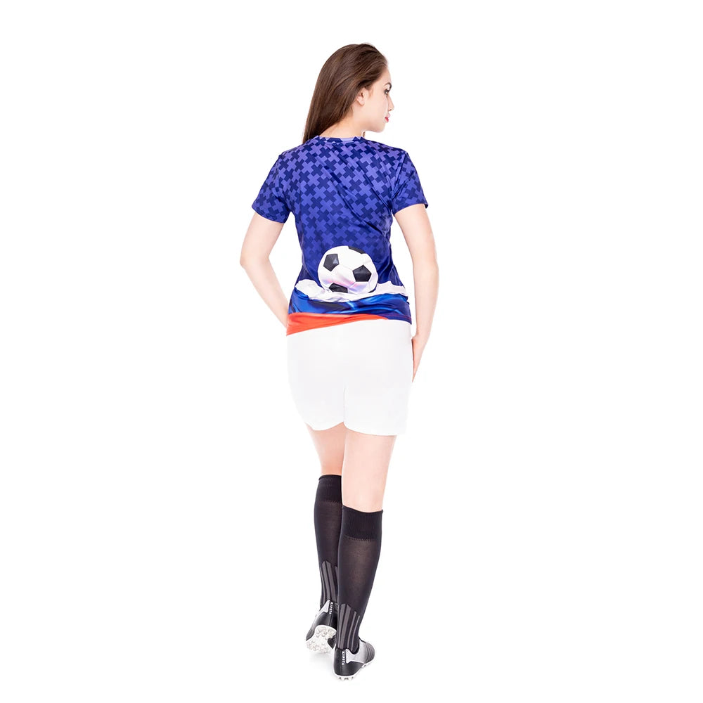 NADANBAO Summer Men/Women Croatia Football Jerseys Sport Tee Tops 3D Printing Futebol Soccer Jersey Fitness Shirt