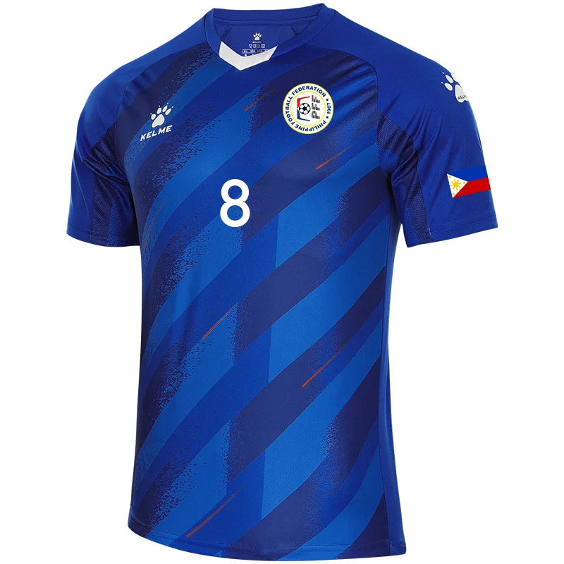 KELME Philippine National Team Jersey The Azkals Year Replicas Jersey (Included The Team Logo and Flag)