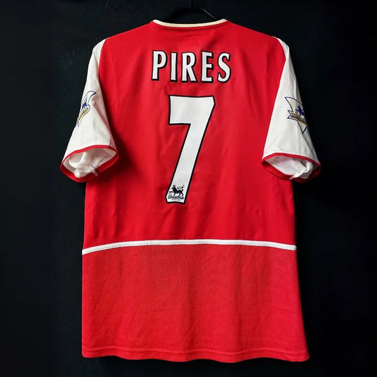 2002-04 Season Arsenal Home Jersey Henry Vintage Classic Sports Adult Children's Football Suit Casual Sports T-Shirt Top