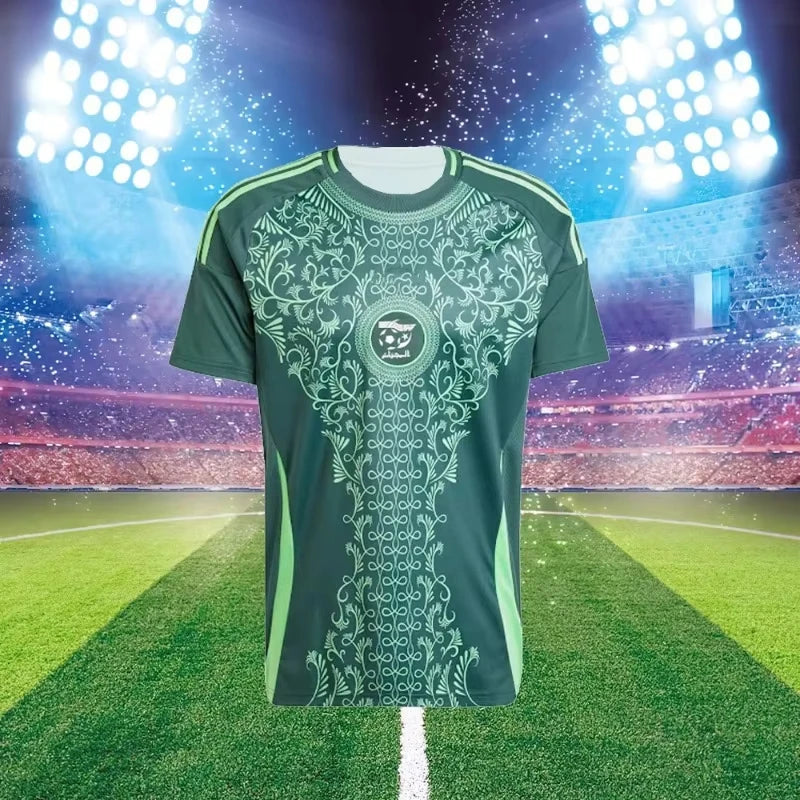 2025 New Arriavl Algeria Football Kit Fans 3D Printed T-shirt for Oversized Men Women Children's Clothing Tops Football Jersey