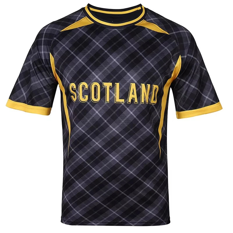 New style Quick Dry 100_ Polyester Scotland Football uniform Jerseys Training Clothes Soccer shirt Soccer Wear