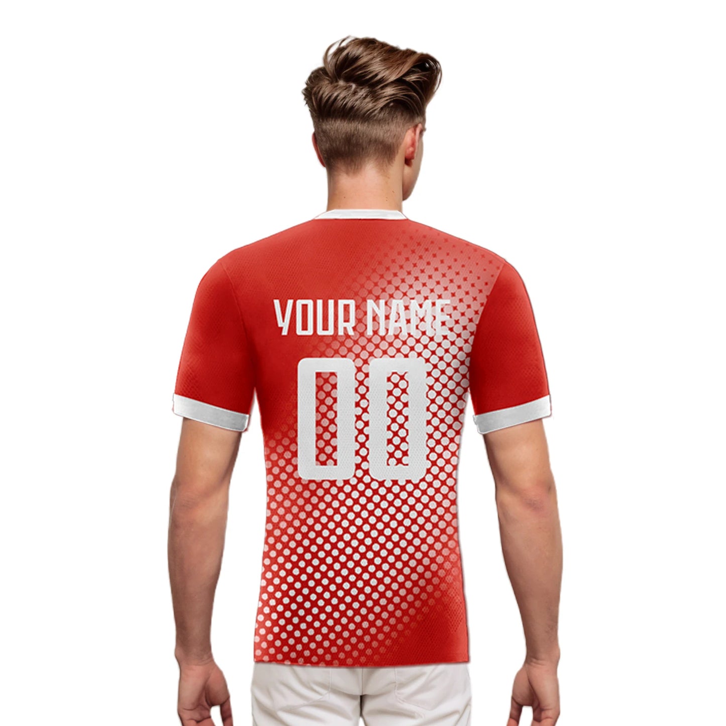 Custom Switzerland Soccer Jersey Personalized Name Number Soccer Team Training Uniform Football Shirt for Youth Adults Fans
