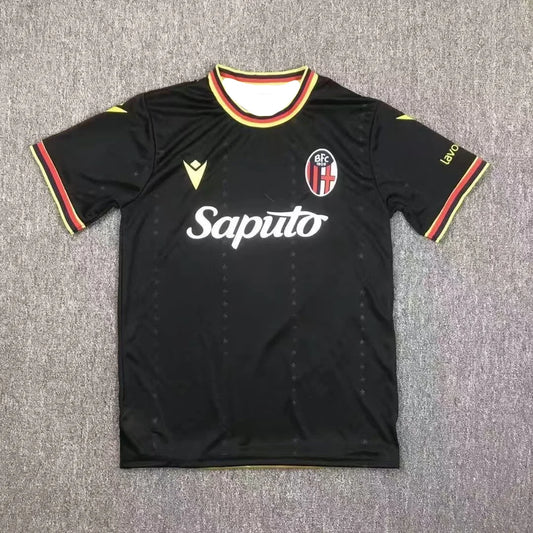 24-25 Bologna second Away Jersey, a short-sleeved casual sports football suit for Serie A