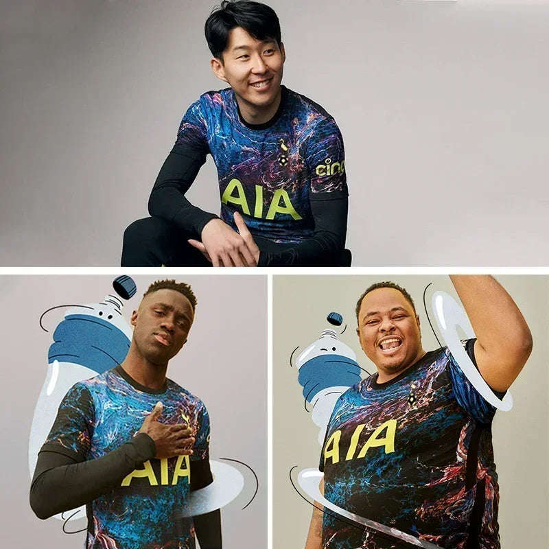 21/22 Season Tottenham Away Jersey Men's Adult Football Jersey Short-sleeved Training Jersey