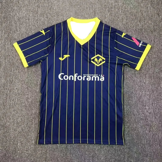 24-25 Verona  Jersey, Lazovi ć Mitrovic football jersey, men's home T-shirt with 3D printing