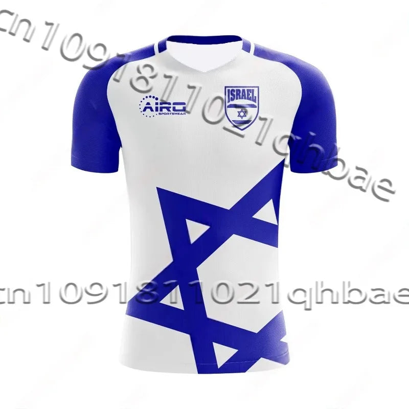 2025 Sportswear Men's Israel Home Concept Football Jersey Israel National Team Jersey Children. Adult Size Specials