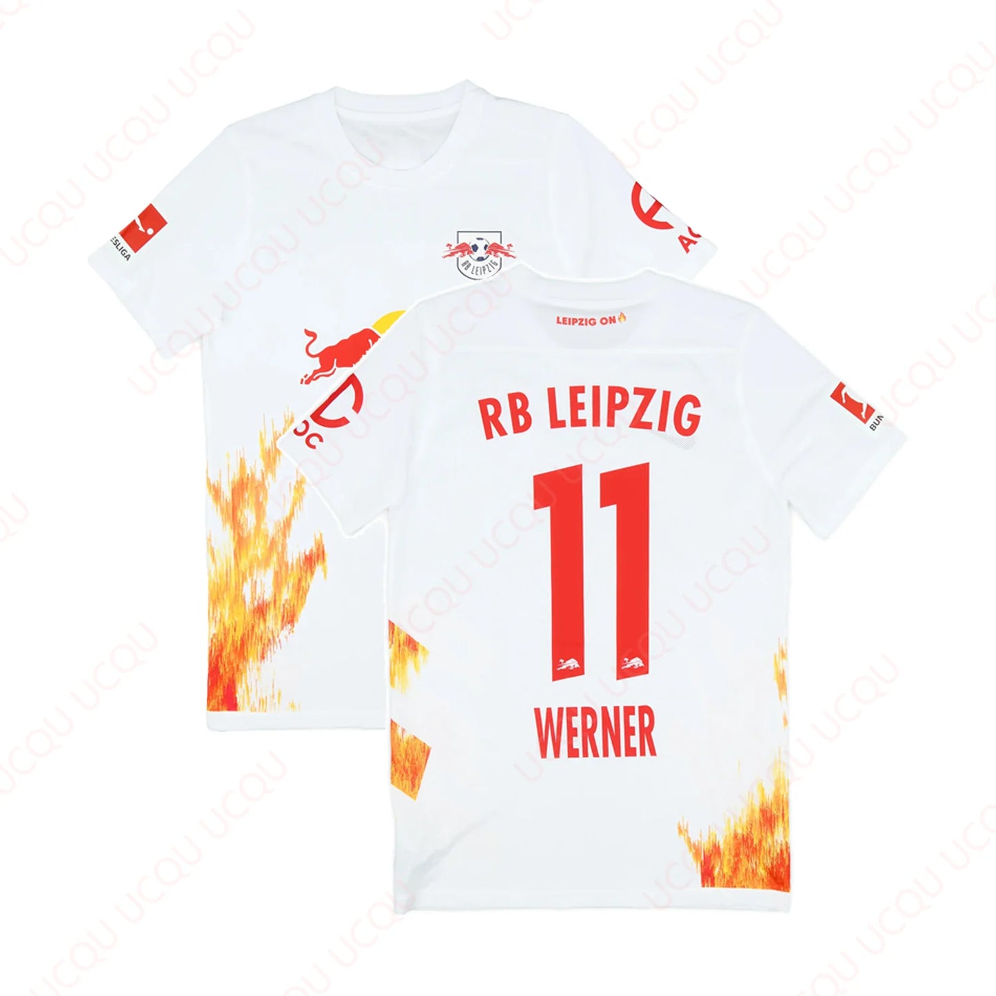 RB Leipzig Jersey Werner #11 Newest Outdoor Jersey Summer Classic