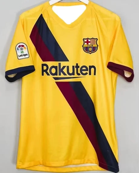 2019/20 Barcelona Tops Short Sleeve Away Jersey Player's Edition Football Jersey Outdoor 3D Printed Quick Drying Sports T-shirts