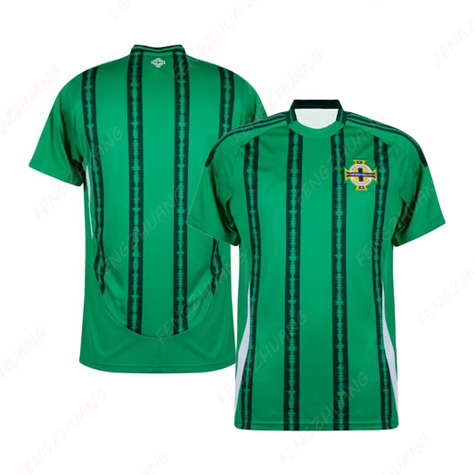 2024/25 Northern Ireland Home Shirt Outdoor Quick Dry Soccer Jersey unisex Summer Classic Casual Loose T-Shirt New