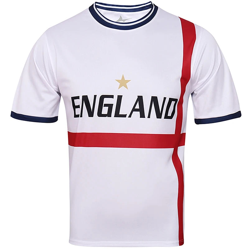 2025-26 Summer Euro England popular design hot selling soccer jerseys wholesale high quality 100_ polyester football wear