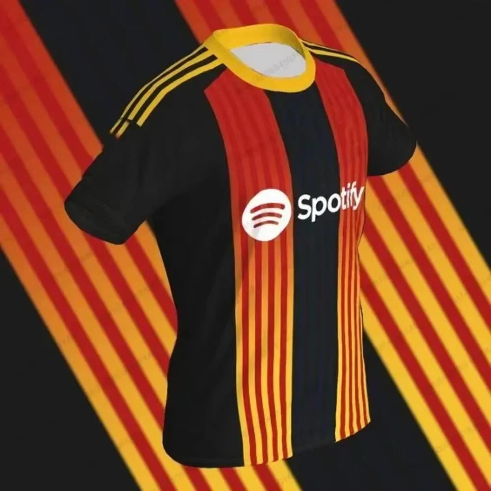 Summer Barcelona Special Edition t shirt Football Jersey Men Comfortable Breathable Quick Drying Motorcycle Training T-shirts