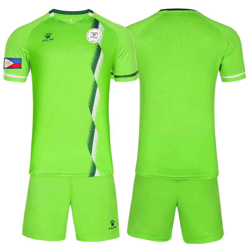KELME Philippine National Team Jersey The Azkals Year Replicas Jersey (Included The Team Logo and Flag)