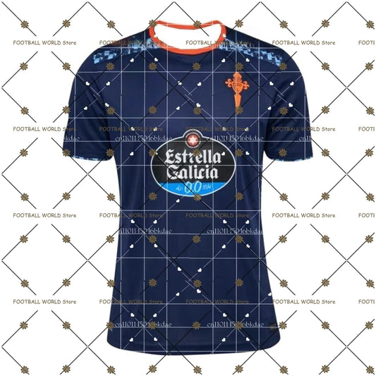 24-25 Celta Jerseys Away Short Sleeved Football Jerseys Unpopular Adult And Children's Sports Training Jerseys