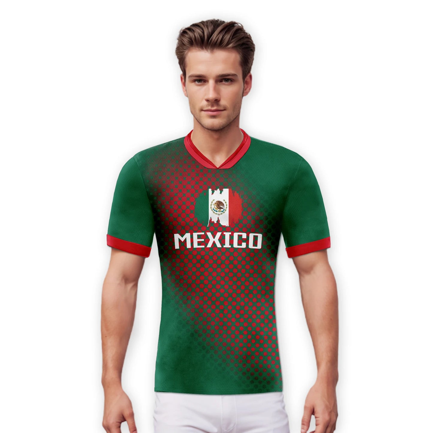 Custom Mexico Soccer Jersey for Men Women Youth Team Uniform for Fans Player Personalized Name Number National Football Shirts