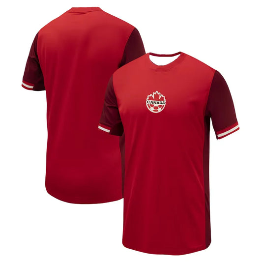 2025 Canada Football T Shirt Jersey Unisex Daily New Summer Outdoor Sport Quick Dry Casual Loose Breathable Fashion Jersey Tops