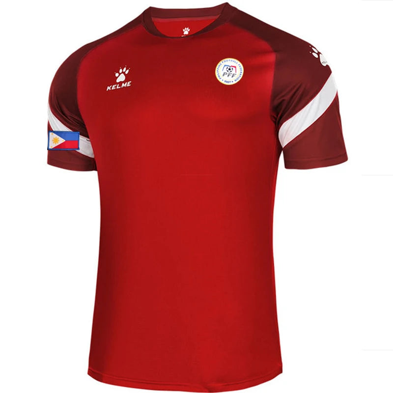 KELME Philippine National Team Jersey The Azkals Year Replicas Jersey (Included The Team Logo and Flag)