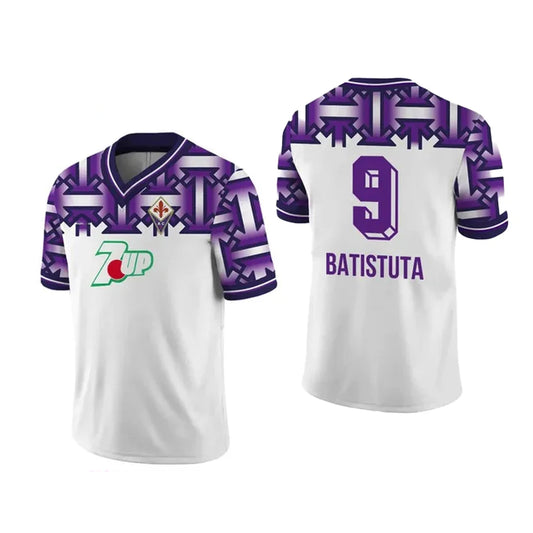 2025Mens Fiorentina 1992-93 Away Kit Limited Edition Football Jersey Youth Kids