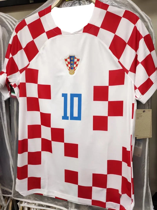 2025 Summer Popular New Croatian National Team Jersey Outdoor Training Breathable Quick-drying Casual Short-sleeved T-shirt