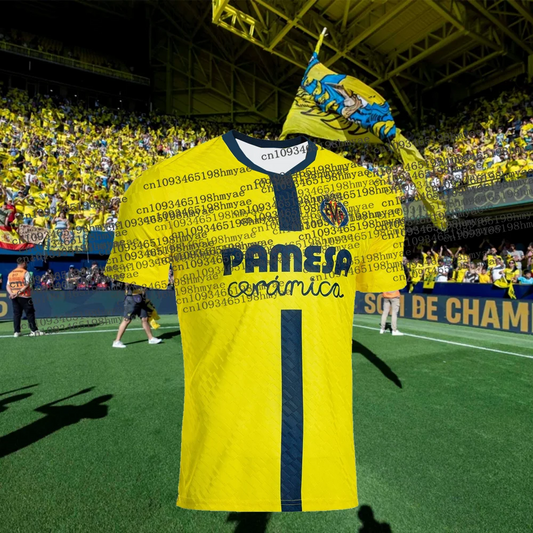 2025 Spain Football Villarreal Jersey for Men's and Youth