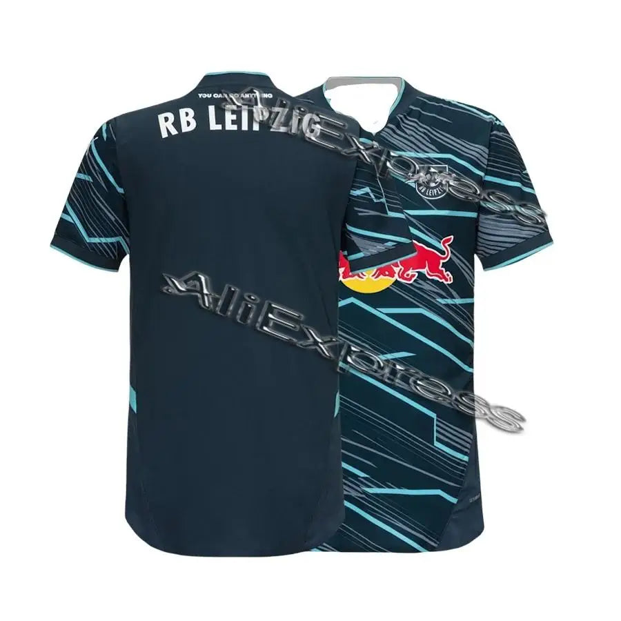 Summer Training RB Leipzig Football Jersey Daily Training Gym Tops for Men and Women