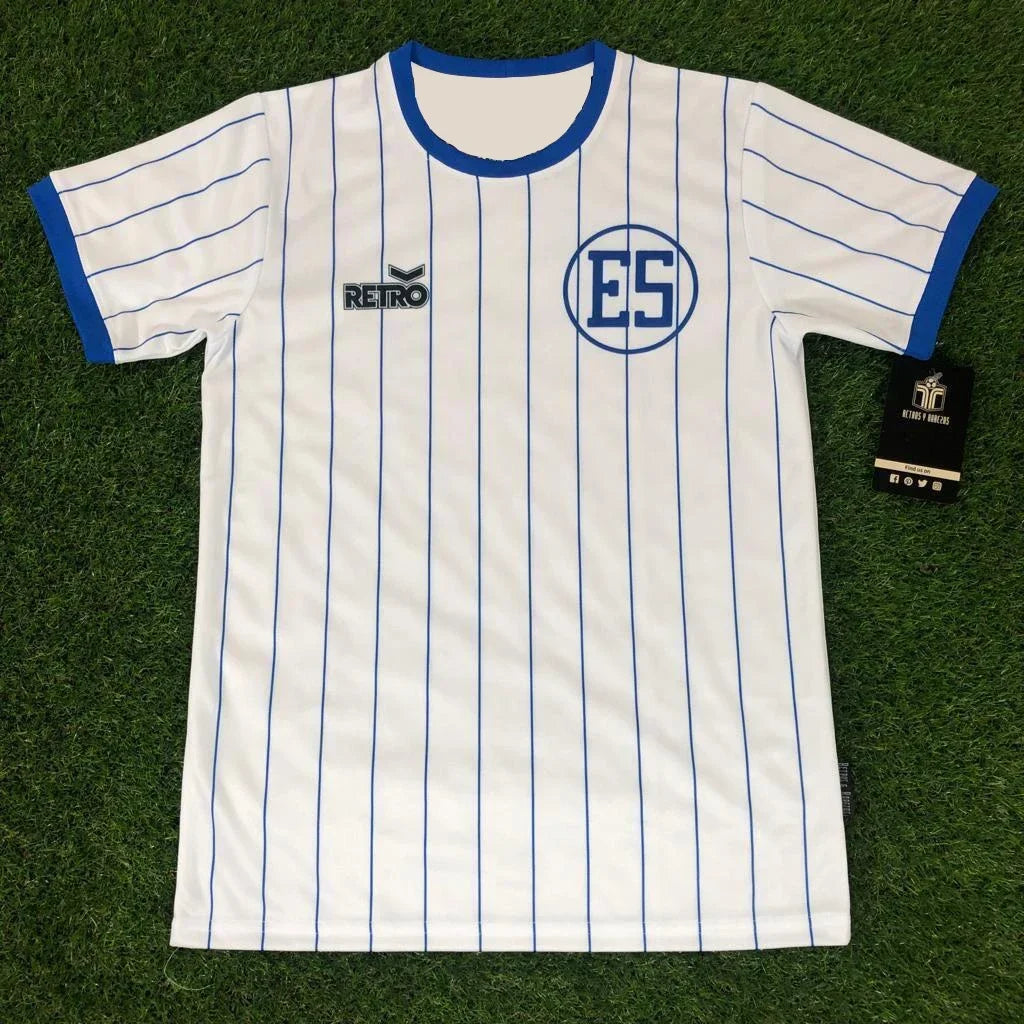 Soccer Jersey Camisa De Futbol Retro 1985 El Salvador Shirts for Men Women Round Neck Short Sleeved Casual Men Women Clothes