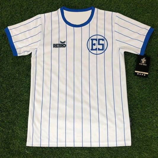 Soccer Jersey Camisa De Futbol Retro 1985 El Salvador Shirts for Men Women Round Neck Short Sleeved Casual Men Women Clothes