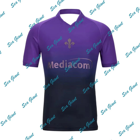 2025 Men's Fiorentina Fourth 3D Printing Football Shirt Youth Kids Sportwear Oversized Training Soccer Uniform Unisex Jersey