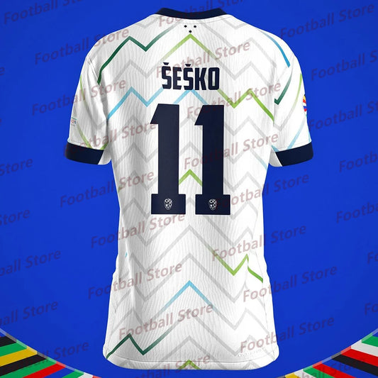 T Shirt For Men Football Jersey Slovenia O-Neck Quick Drying SEXEO 11 Special Edition Jersey 25-26 Adult/KID Jersey Kit