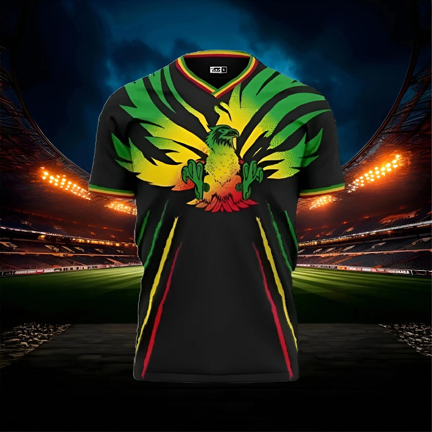 New Mali European Football Jersey 3D Printed Men's T-shirt Extra Large Street Fashion Football Running Sports Kid T-shirt