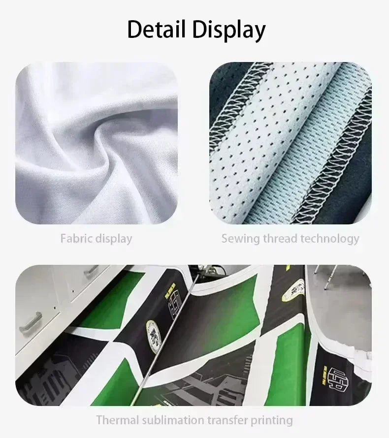 Saudi Arabia National Team 2025 Season Home Jersey Motorcycle Vs. Football Racing Men's and Women's T-shirts Sports Casual Kid