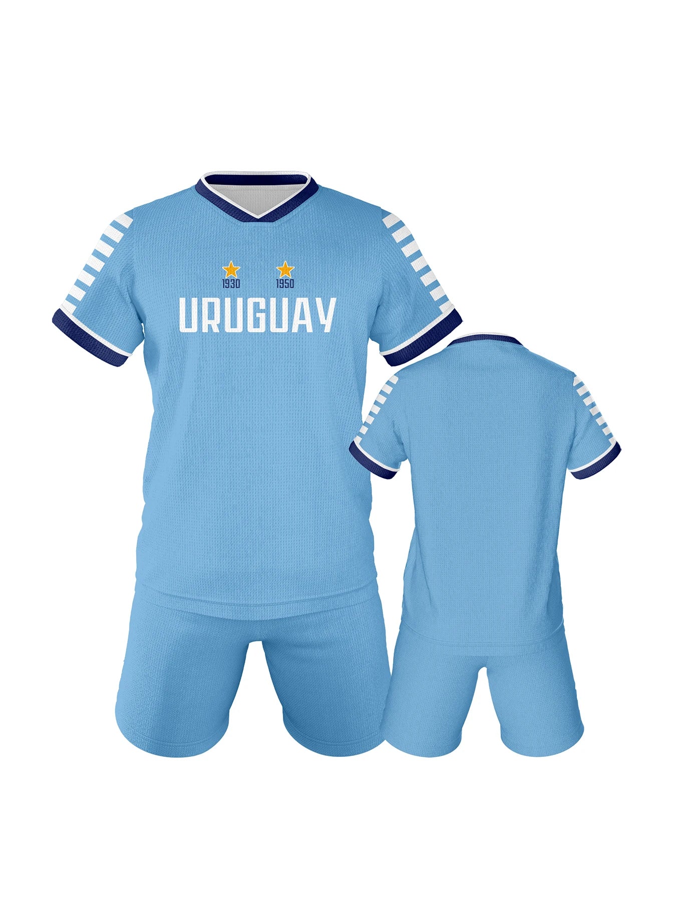 Uruguay Soccer Jersey Breathable Children's Football Shirt Kids Youth Practice Jerseys Uniforms Sportswear Kit for Boys Girls