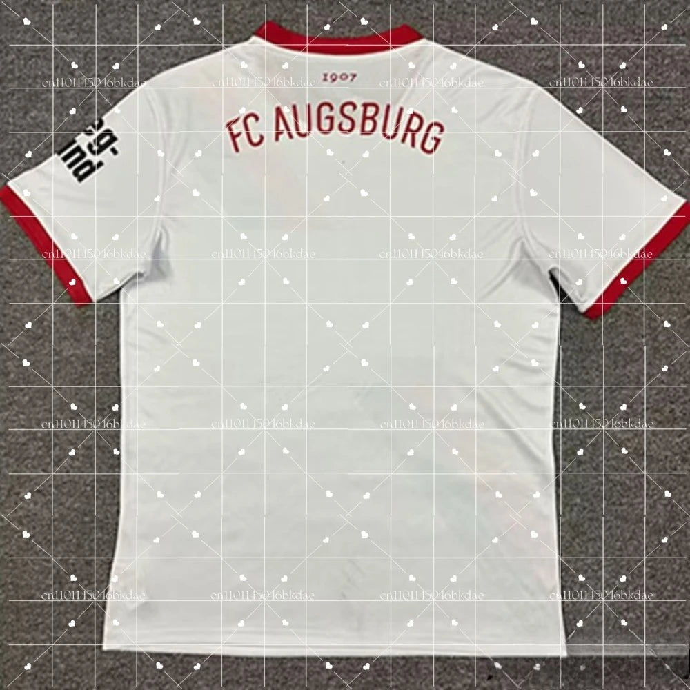 25-26 Augsburg Jersey Maurice Home and Away Football Jersey Men's Children's Jersey