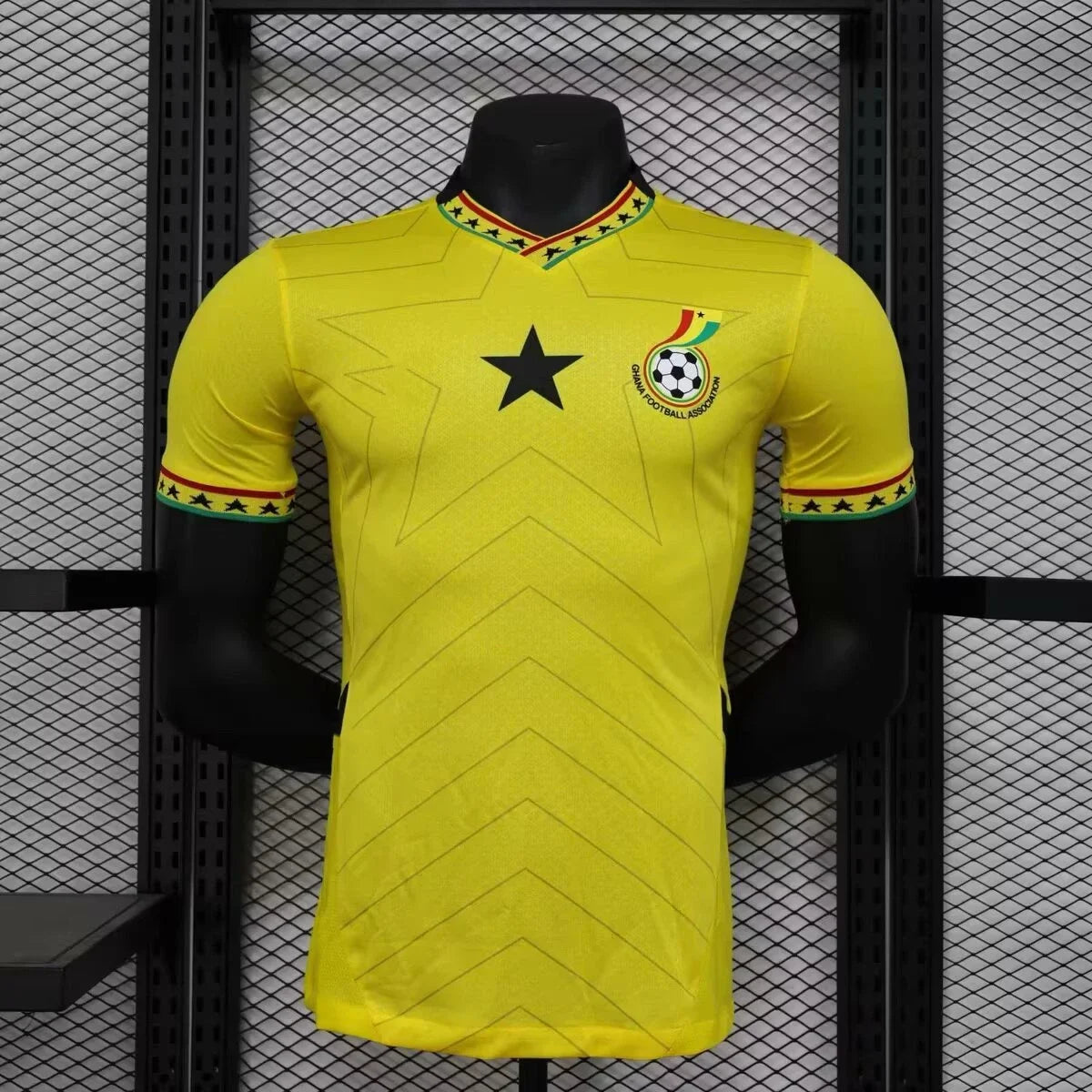 2024 Africa Cup Ghana National Team Jersey Ghana Football Jersey Short-sleeved Shirt Top Black Star Jersey T-shirt 3D Printing