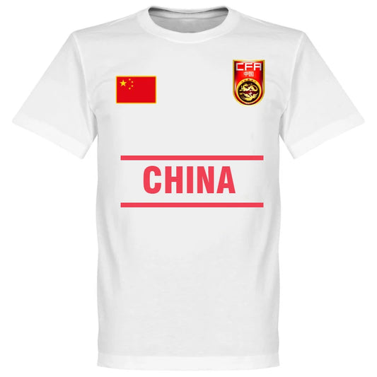 Summer 2022 China National Football Team Wu Lei Jersey Commemorative Edition Pure Cotton Casual Football T-shirt