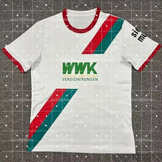 25-26 Augsburg Jersey Maurice Home and Away Football Jersey Men's Children's Jersey