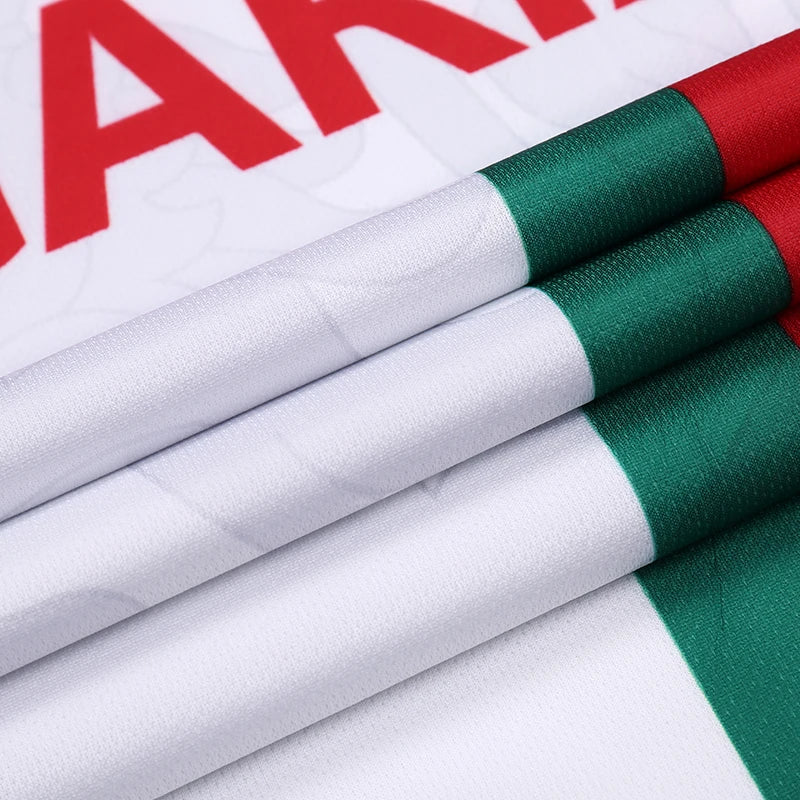 2024 New Bulgarian football jersey, cheering Bulgarian fans shirt, breathable and quick drying soccer uniform