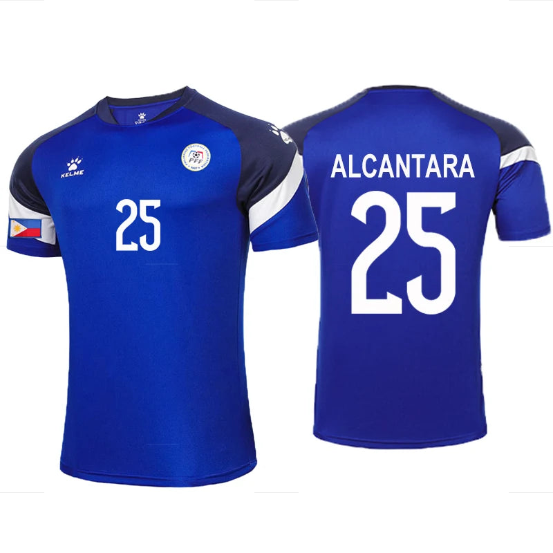 KELME Philippine National Team Jersey The Azkals Year Replicas Jersey (Included The Team Logo and Flag)