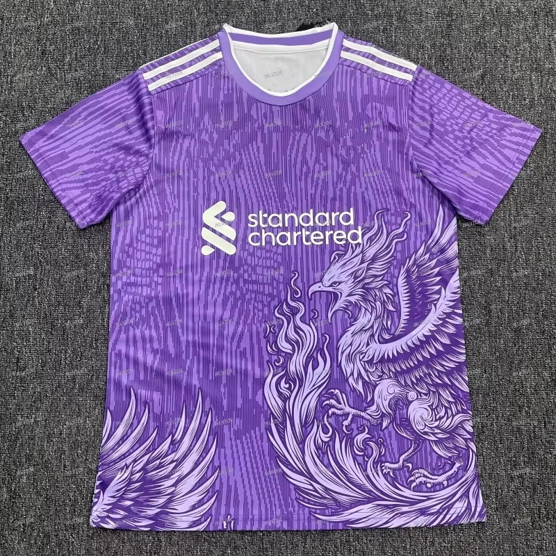 2025 New T-shirt Football Jerseys Warm-up Training Clothes T-shirt Men's Liverpool Special Edition Women Football Jerseys