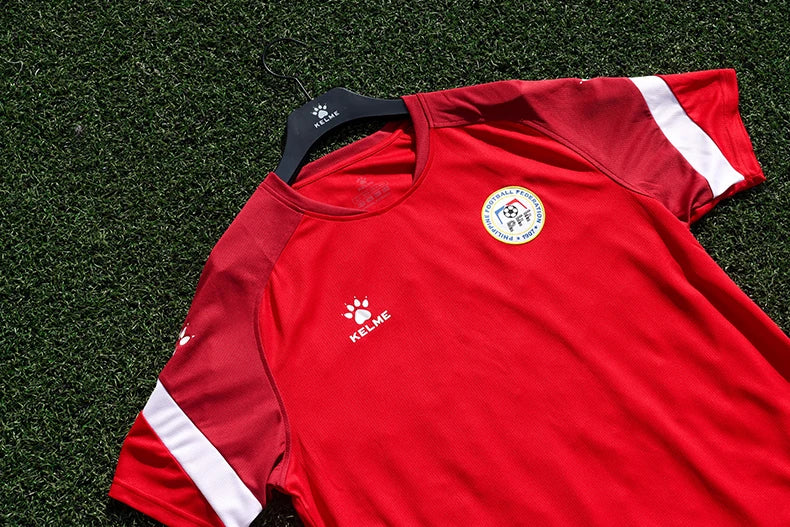 KELME Philippine National Team Jersey The Azkals Year Replicas Jersey (Included The Team Logo and Flag)