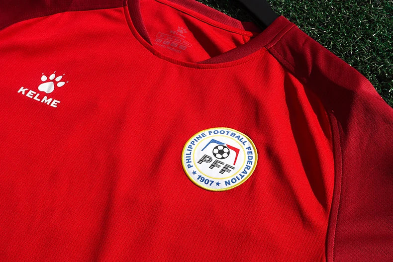 KELME Philippine National Team Jersey The Azkals Year Replicas Jersey (Included The Team Logo and Flag)