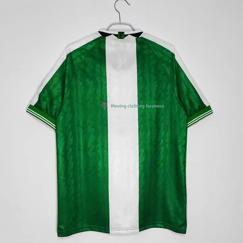1996 Nigeria Classic Vintage Soccer Jersey Retro Quanghao Football Shirt Men Women Fans Gear