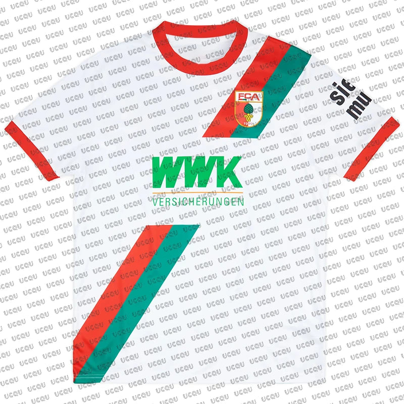 Summer New Arrivals Augsburg Home Football Men's Jerseys