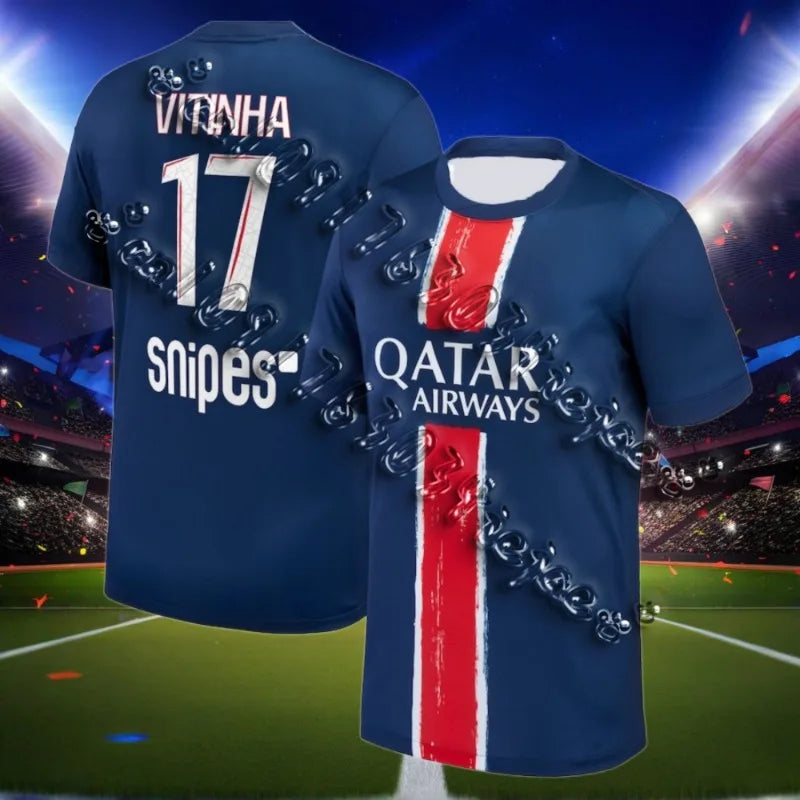 Men & Women PSG 25-26 Home Football Jersey Special Edition Kids