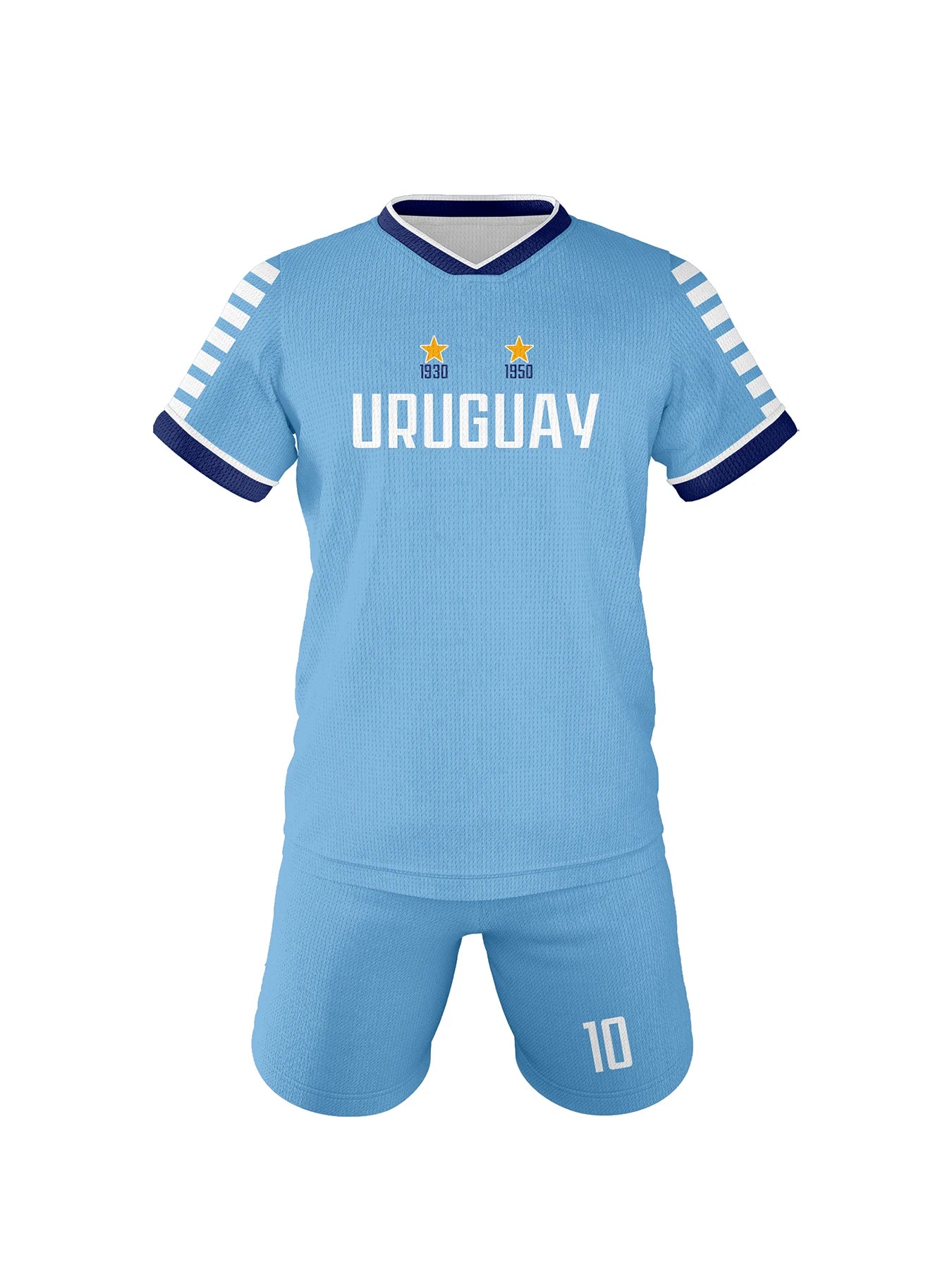 Uruguay Soccer Jersey Breathable Children's Football Shirt Kids Youth Practice Jerseys Uniforms Sportswear Kit for Boys Girls