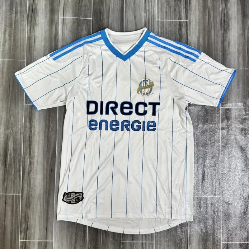 The home retro jersey features Marseille short-sleeved classic football short-sleeved 3D print