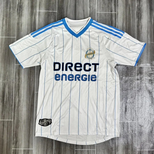 The home retro jersey features Marseille short-sleeved classic football short-sleeved 3D print