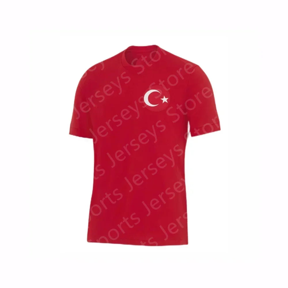 Hot-selling New Turkish Football Turkey Concept Football Jersey MenBoys Summer Football Training Suit Fans Football Special Kit