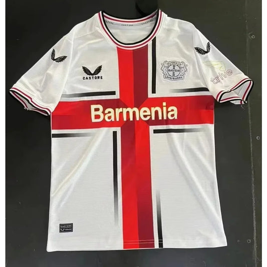 2025 NEW Leverkusen Short-Sleeved Football Jersey Men's and Women's