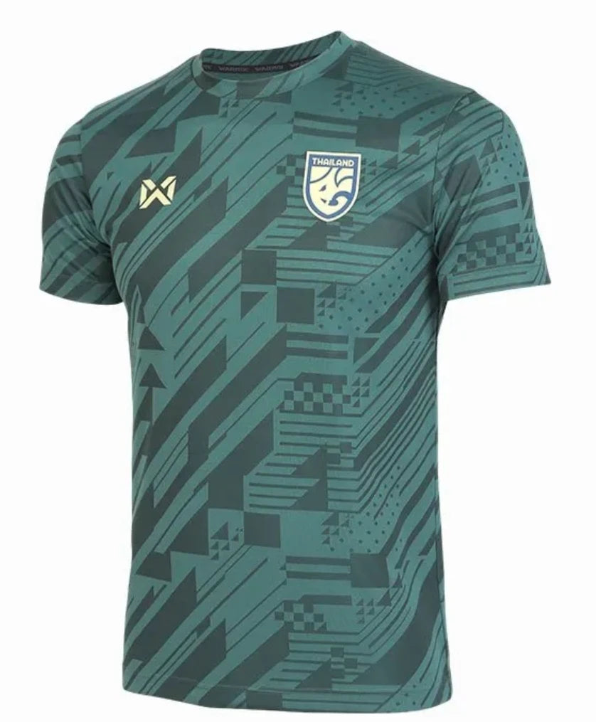 NWT Thailand National Football Jersey Men Women Kids Jersey White Genuine Sports Casual Breathable Quick-Drying Oversized Tops