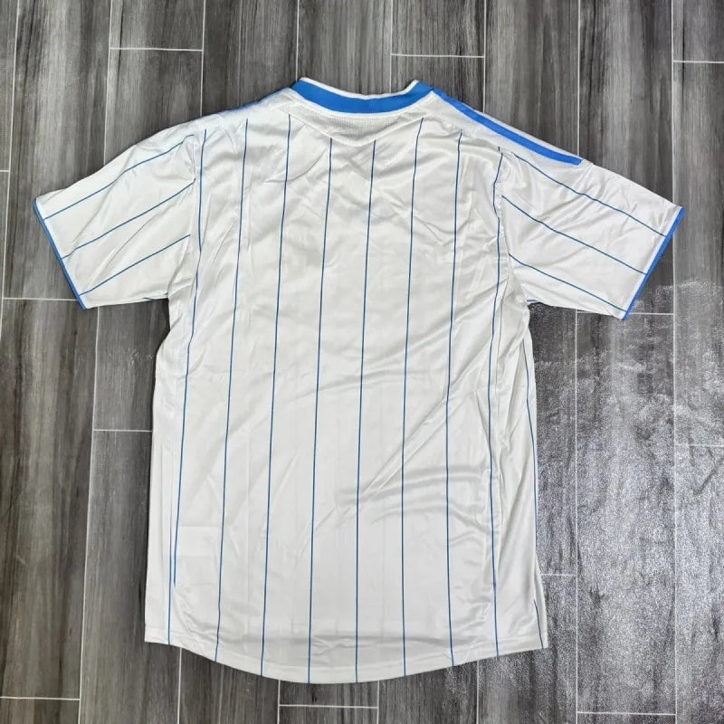 The home retro jersey features Marseille short-sleeved classic football short-sleeved 3D print